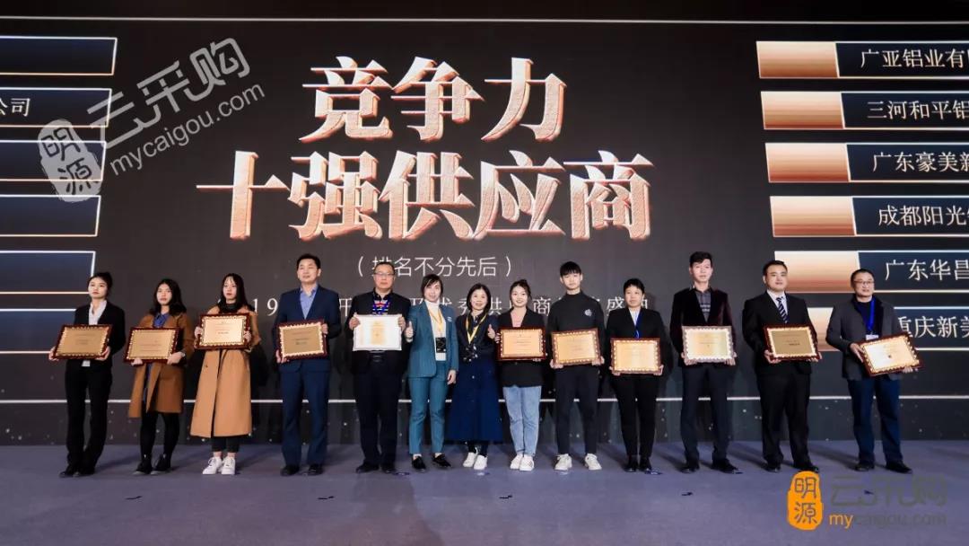 ��ϲѶ��������Ϸ���67381��ҵ�ٻ�2019����й����ز���Ӧ�̡�������ʮǿ���Ͳ��ࣩ���ƺ���