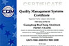 Certificat d��authentification du syst��me de management de qualit��